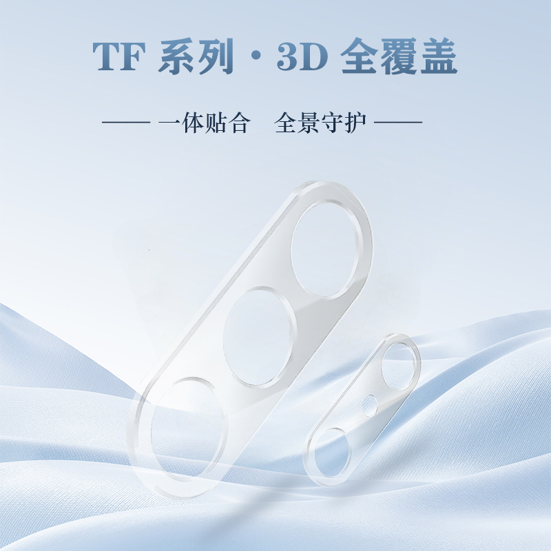 TF 系列 镜头保护膜（3D 覆盖版）【套装款-主摄+副摄】