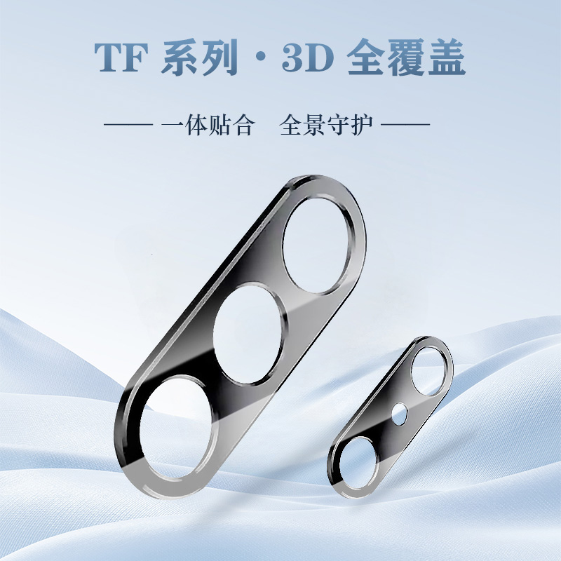 TF 系列 镜头保护膜（3D 覆盖版）【套装款-主摄+副摄】
