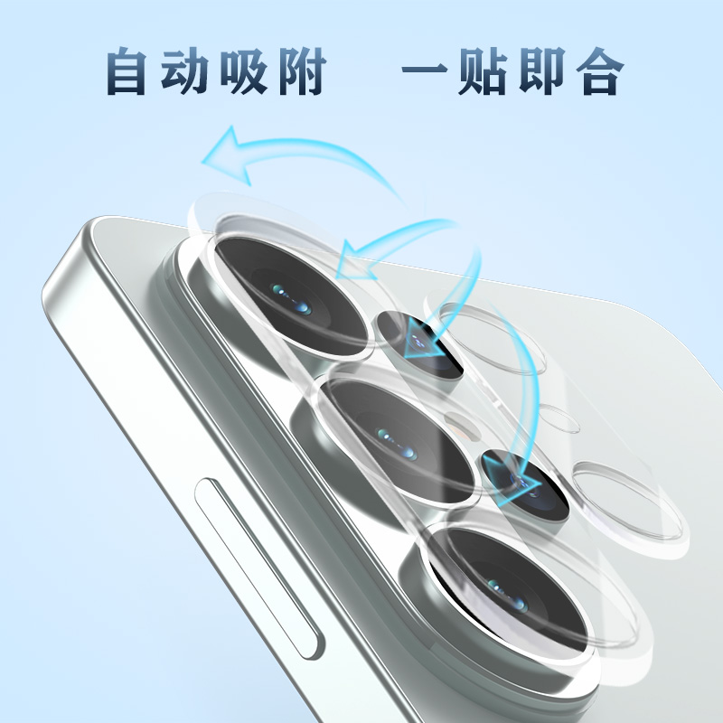 TF 系列 镜头保护膜（3D 覆盖版）【套装款-主摄+副摄】
