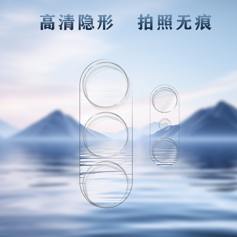 TF 系列 镜头保护膜（3D 覆盖版）【套装款-主摄+副摄】